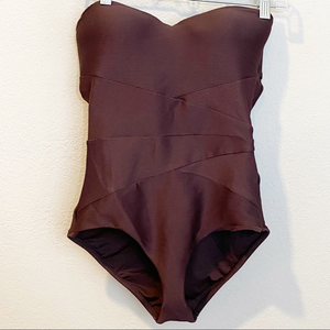 Chic Chocolate One-Piece Swimsuit